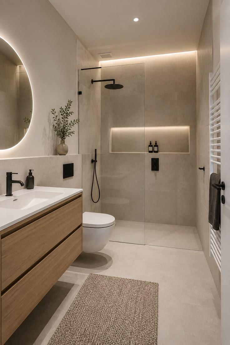 Bathroom renovation project in London by M&K Builds